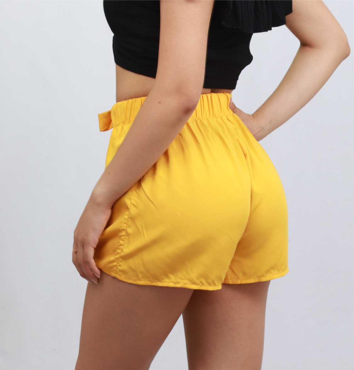 Shorts KREAMODA SHORT CHALIS LAZO AMARRE LIGA PRETINA