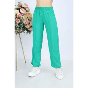 DIZZIO PALAZO PLIZADO PANTALON FRENCH FRANELLA DELGADO FRENCH TERRY